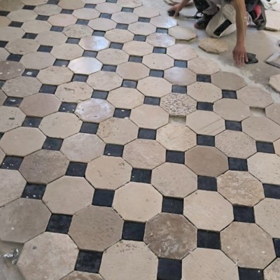 Antique French Cabochon Flooring 