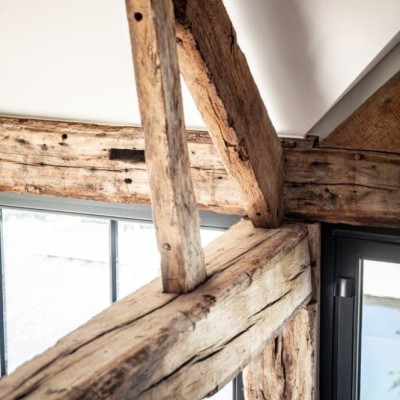 Historisch Hout offers a wide range of authentic old oak beams from a large stock. POA