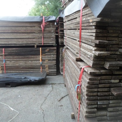 Reclaimed Kerruing boards / Decking / Bridges / Garden works / Marine work