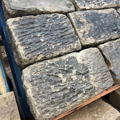 Reclaimed Punch Face Stone - Backed Off and Ready to Use