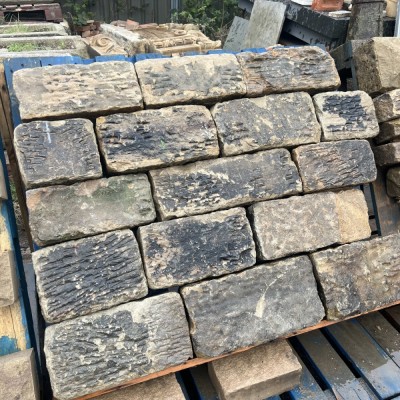 Reclaimed Punch Face Stone - Backed Off and Ready to Use