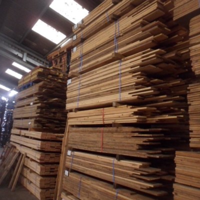 Reclaimed Flour Mill Pine floorboards