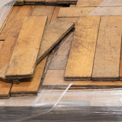 Reclaimed Oak Parquet Flooring 44 Square Metres