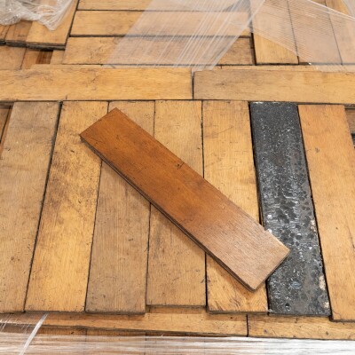 Reclaimed Oak Parquet Flooring 44 Square Metres