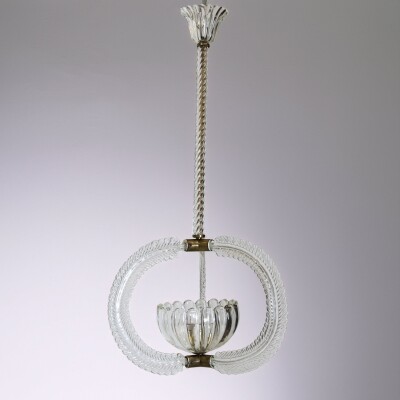 Art Deco Murano Light by Ercole Barovier