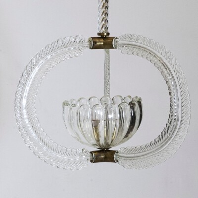 Art Deco Murano Light by Ercole Barovier