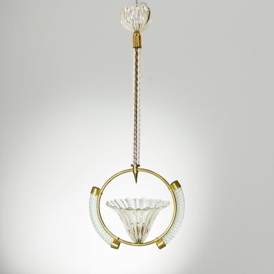 Art Deco Murano Light by Ercole Barovier