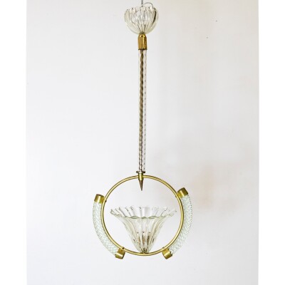 Art Deco Murano Light by Ercole Barovier