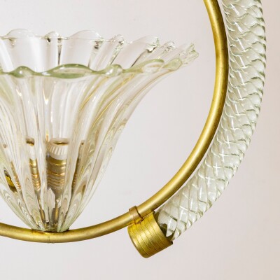 Art Deco Murano Light by Ercole Barovier