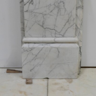 Antique Fireplace Surround With Sienna Marble Columns