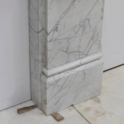 Antique Fireplace Surround With Sienna Marble Columns