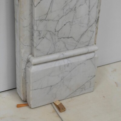 Antique Fireplace Surround With Sienna Marble Columns