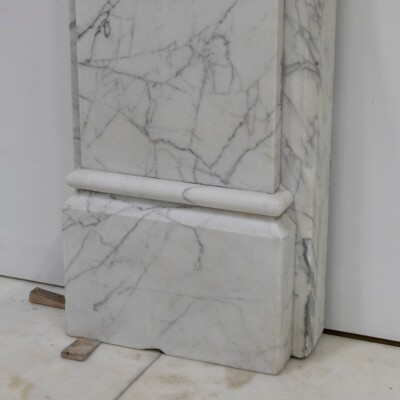 Antique Fireplace Surround With Sienna Marble Columns