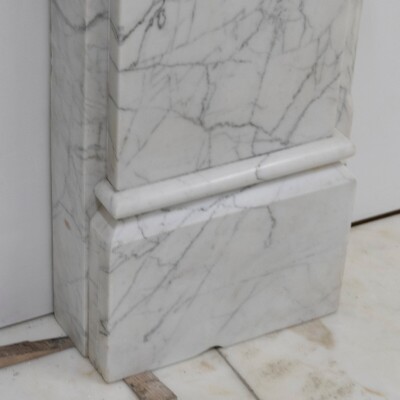 Antique Fireplace Surround With Sienna Marble Columns