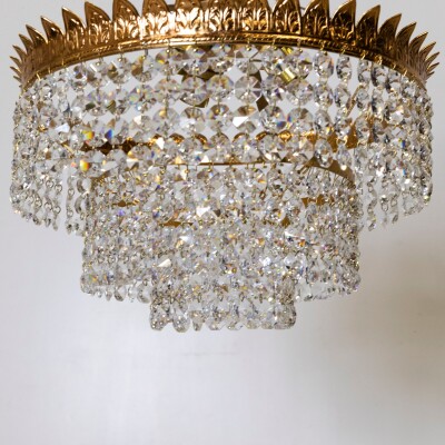 Pretty French Crystal Chandelier