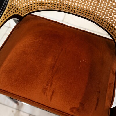 Reclaimed Pair of Mid Century Inspired Bar Stools | Edward Wormley