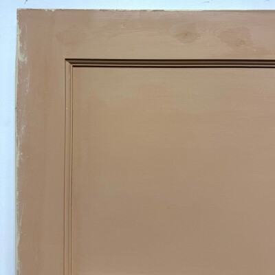 Reclaimed Mid-Century 1950s Four Panel Door 198.5cm x 60.5cm