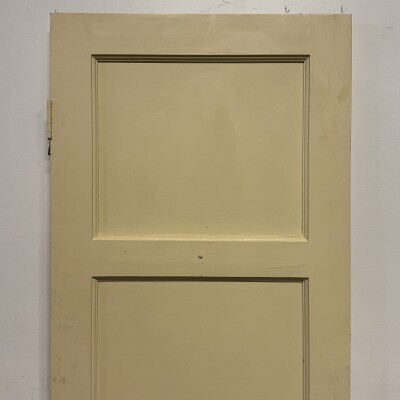 Reclaimed Mid-Century 1950s Four Panel Door 198.5cm x 60.5cm