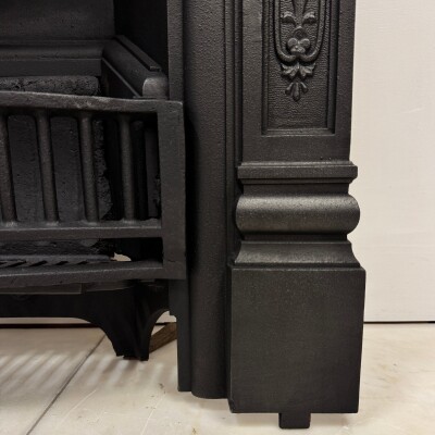 Antique Cast Iron Combination Fireplace