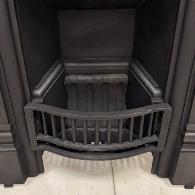 Antique Cast Iron Combination Fireplace