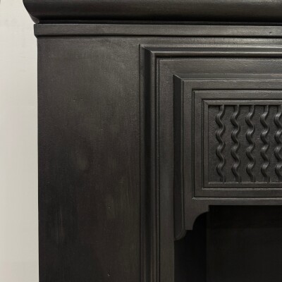 Antique Cast Iron Combination Fireplace