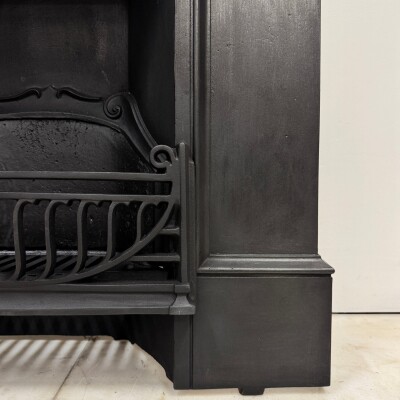 Antique Cast Iron Combination Fireplace