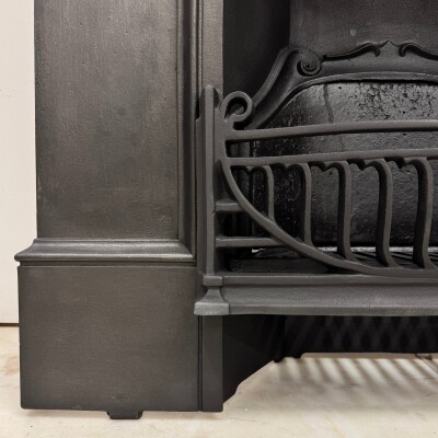 Antique Cast Iron Combination Fireplace