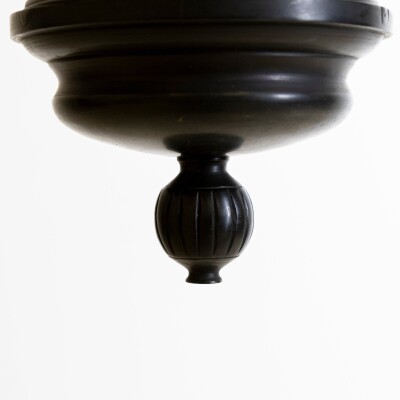 Large Reclaimed Black Pendant Lantern | Charles Edwards
