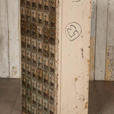 Large Vintage USA Post Office Mailboxes | Early Mid Century U.S Military