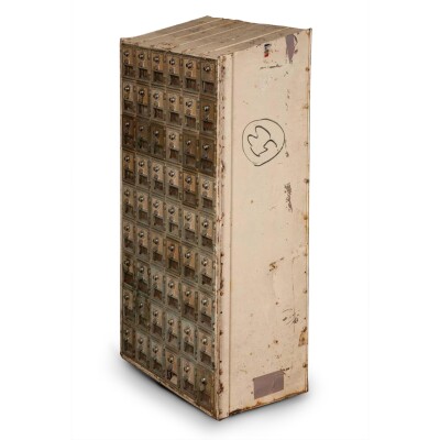 Large Vintage USA Post Office Mailboxes | Early Mid Century U.S Military