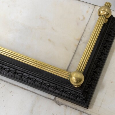 Antique Fireplace Fender