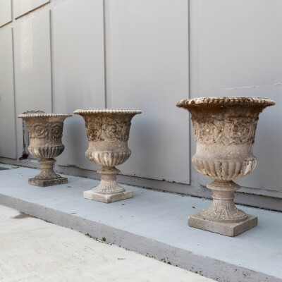 Antique Stone Urns | 3 Available