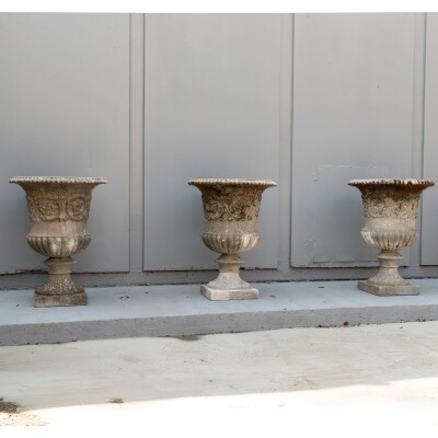 Antique Stone Urns | 3 Available