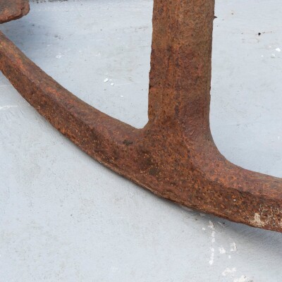 Very Large 18th Century Iron Ships Anchor
