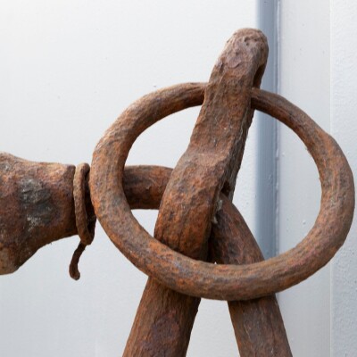 Very Large 18th Century Iron Ships Anchor