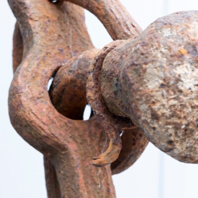 Very Large 18th Century Iron Ships Anchor