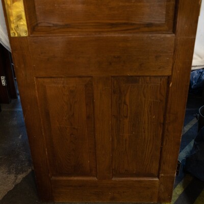 Glazed Oak Door Reclaimed from Mercers' Hall London