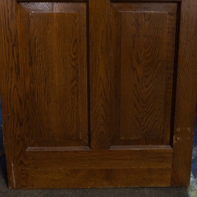 Glazed Oak Door Reclaimed from Mercers' Hall London