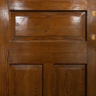 Glazed Oak Door Reclaimed from Mercers' Hall London