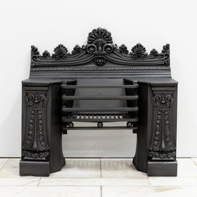 Antique Georgian Cast Iron Hob Grate