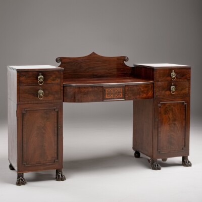 Antique Regency Mahogany Sideboard