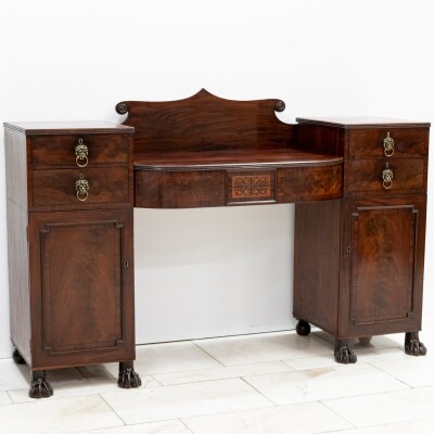 Antique Regency Mahogany Sideboard