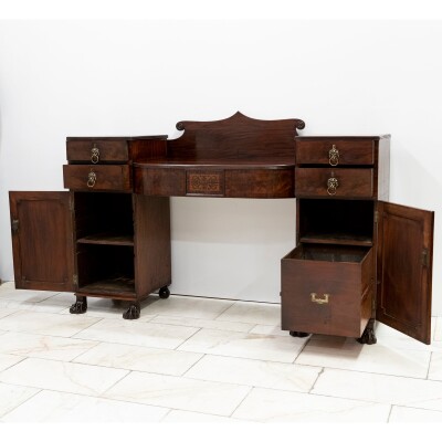 Antique Regency Mahogany Sideboard