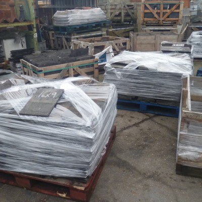 Reclaimed Welsh Roofing slates Grey 16x9  £1.40 each plus Vat 