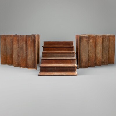 Reclaimed Mid-Century Staircase | 17 Teak Steps