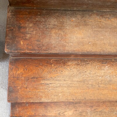 Reclaimed Mid-Century Staircase | 17 Teak Steps