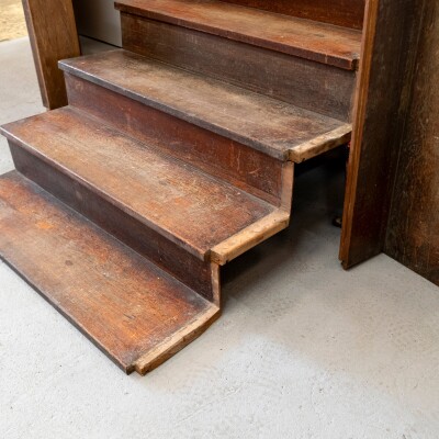 Reclaimed Mid-Century Staircase | 17 Teak Steps