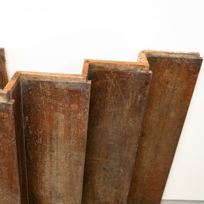 Reclaimed Mid-Century Staircase | 17 Teak Steps