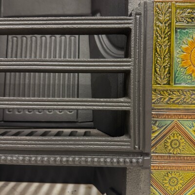 Bishop & Barnards Antique Cast Iron Insert Inspired by Thomas Jeckyll