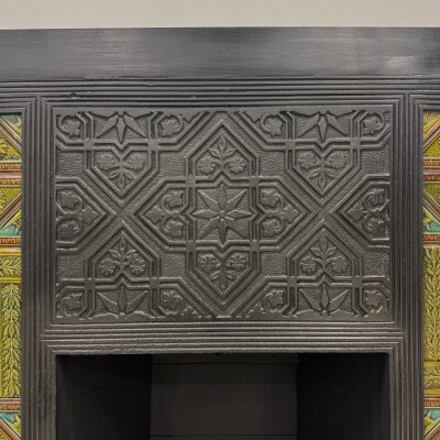 Bishop & Barnards Antique Cast Iron Insert Inspired by Thomas Jeckyll